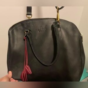 Sseko Designs Sheba Bag Pebbled Black